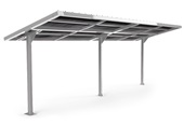 20FT Cantilever Dugout Steel Cover 340820C