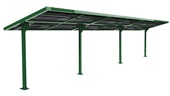 30FT Cantilever Dugout Steel Cover 340830C