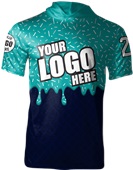 Sublimated Hood Tee - Custom "WaffleCone" Cool Performance Unisex Tee