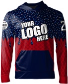 Sublimated Fleece-Lined Hoodie - "WaffleCone" Custom Team Gear