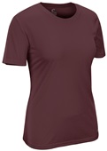 Superior Recycled Lifestyle Tee Athletic Fit Womens MAROON Primary