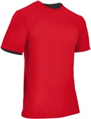 DOUBLE - Z-Cloth DRI-GEAR Custom Reversible Athletic Tee Adult & Youth Outside: SCARLET, Inside: BLACK Primary