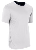 DOUBLE - Z-Cloth DRI-GEAR Reversible Athletic Tee Adult & Youth Outside: NAVY, Inside: WHITE Primary