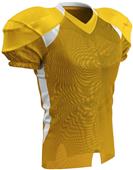 Huddle Stretch Polyester Football Jersey Adult Youth GOLD/WHITE Primary