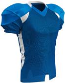 Huddle Stretch Polyester Football Jersey Adult Youth ROYAL/WHITE Primary