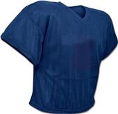 Polyester Porthole Mesh Practice Football Jersey Adult & Youth NAVY Primary