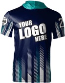 Sublimated Hood Tee - Custom "RaceStripes" Cool Performance Unisex Tee