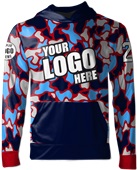 Sublimated Fleece-Lined Hoodie - "DuckCamo" Custom Team Gear