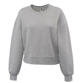 Womens Standard Crew GREY HEATHER Primary