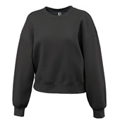 Womens Standard Crew BLACK Primary