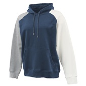 Adult Colorblock Fleece Hoodie NAVY Primary