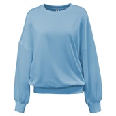 Womens Drop Shoulder Crew LAKE BLUE Primary
