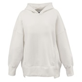 Womens Oversize Hoodie OVERSIZE FIT LONGER Length CREAM (OVERSIZE) Primary