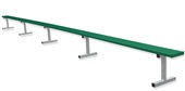 Player Bench - 27 ft. - Portable (Powder Coated)
