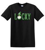 Epic Adult/Youth St. Patrick's Day Lucky Leprechaun Gnome Cotton Graphic T-Shirts