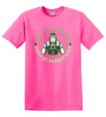 Epic Adult/Youth Irish Double Fistin Dublin Vision Bright Cotton Graphic T-Shirts