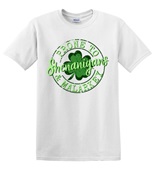 Epic Adult/Youth Prone to Shenanigans & Malarkey Cotton Graphic T-Shirts