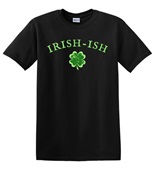 Epic Adult/Youth Irish-ish Bright St. Patrick's Day Funny Cotton Graphic T-Shirts