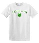 Epic Adult/Youth Irish-ish Bright St. Patrick's Day Funny Cotton Graphic T-Shirts