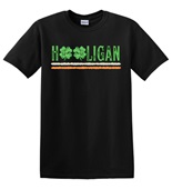 Epic Adult/Youth Hooligan St. Patrick's Day Funny Clover Cotton Graphic T-Shirts