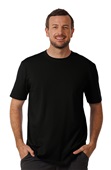 Zorrel Adult Harbor Lightweight Plaited Moisture Transport Tee BLACK Primary
