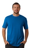 Zorrel Adult Harbor Lightweight Plaited Moisture Transport Tee BRIGHT ROYAL Primary