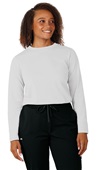 Zorrel Ladies Horizon Lightweight Plaited MoistureTransport Long Sleeve Tee SILVER HEATHER Primary