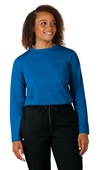 Zorrel Ladies Horizon Lightweight Plaited MoistureTransport Long Sleeve Tee BRIGHT ROYAL Primary