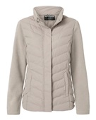 Weatherproof Women's Mixed Media Chevron Jacket W26719