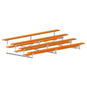 15 FT (4 Row - Single Foot Plank) - Standard, Outdoor (Powder Coated) Bleacher