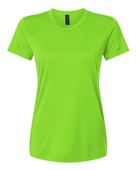 Allpro Women's Pro-Lock Performance T-Shirt 48000L LIME Primary