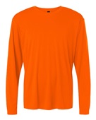 Allpro Unisex Pro-Lock Performance Long Sleeve T-Shirt 48400 NEON ORANGE Primary