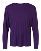 Allpro Unisex Pro-Lock Performance Long Sleeve T-Shirt 48400 PURPLE Primary