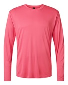 Allpro Unisex Pro-Lock Performance Long Sleeve T-Shirt 48400 BRIGHT PINK Primary