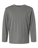 Allpro Youth Pro-Lock Performance Long Sleeve T-Shirt 48400Y HEATHER GRANITE Primary