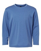 Allpro Youth Pro-Lock Performance Long Sleeve T-Shirt 48400Y HEATHER ROYAL Primary