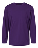 Allpro Youth Pro-Lock Performance Long Sleeve T-Shirt 48400Y PURPLE Primary
