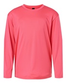 Allpro Youth Pro-Lock Performance Long Sleeve T-Shirt 48400Y BRIGHT PINK Primary