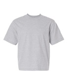 American Apparel Unisex Heavyweight Cotton Mid-Length Tee 13ML0 HEATHER GREY Primary
