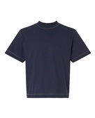 American Apparel Unisex Heavyweight Cotton Mid-Length Tee 13ML0 NAVY Primary