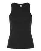American Apparel Women's Baby Rib Tank BR2101 BLACK Primary