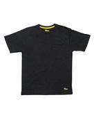 Berne Apparel Men's Lightweight Performance Pocket T-Shirt BSM38 BLACK Primary