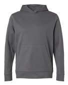 Team 365 Unisex Squad Hooded Tech Fleece Pullover TT400 SPORT GRAPHITE Primary