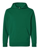 Team 365 Unisex Squad Hooded Tech Fleece Pullover TT400 SPORT FOREST Primary