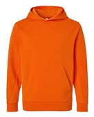 Team 365 Unisex Squad Hooded Tech Fleece Pullover TT400 SPORT ORANGE Primary