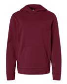 Team 365 Youth Squad Hooded Tech Fleece Pullover TT400Y SPORT MAROON Primary