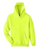Team 365 Youth Zone Hydrosport Heavyweight Hooded Sweatshirt TT96Y SAFETY YELLOW Primary