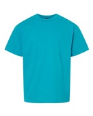 Gildan Youth Light Cotton T-Shirt 3000B TROPICAL BLUE Primary