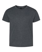 Gildan Youth Light Cotton T-Shirt 3000B DARK HEATHER Primary