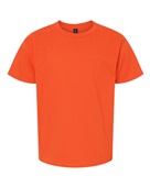 Gildan Youth Light Cotton T-Shirt 3000B ORANGE Primary